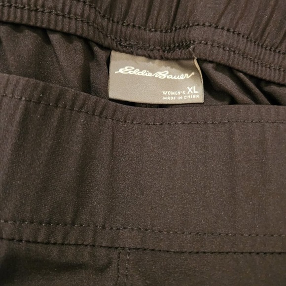 Eddie Bauer Women's Departure Ankle Pants, Black, XL - Picture 6 of 6